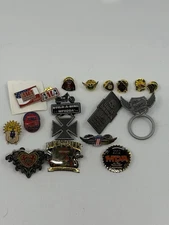Vintage Harley Davidson Pin Lot 2000s Daytona Beach MDA Bike Week Rumble Willie