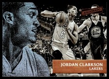 2016-17 Panini Aficionado Jordan Clarkson Los Angeles Lakers #50