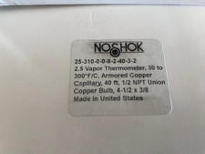 NOSHOK 2.5 Vapor Thermometer 25-310-0-0-8-2-40-3-2 (NEW)