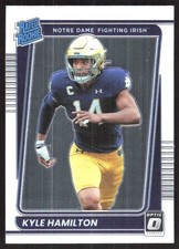 4356I 2022 Chronicles Draft Picks #4 Kyle Hamilton Donruss Optic Rated Rookie