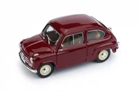 Brumm R452 1/43 Fiat 600 1A Serie 1955 Polizia Stradale Modellauto Aus Japan