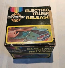 Vintage CAL CUSTOM/HAWK POWER TRUNK RELEASE ELECTRIC FITS MOST CARS Free shippin