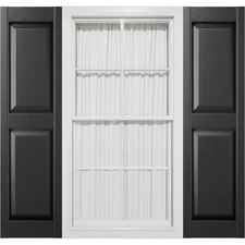 14 3/4"W x 57"H Mid-America Vinyl TailorMade Two Equal Panels, Raised Panel