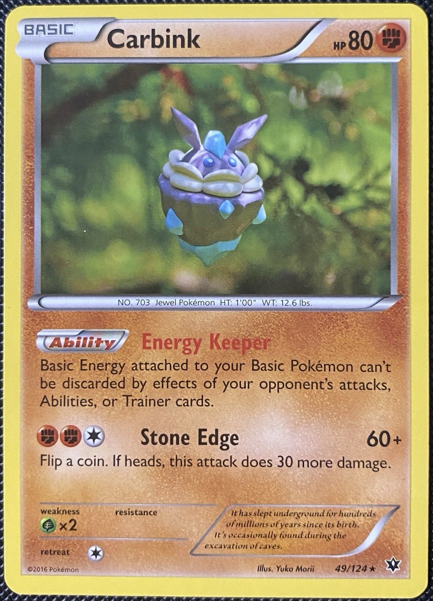Carbink 49/124 Fates Collide Regular for sale online | eBay