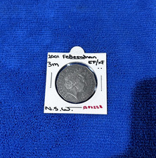 2001 - 50 cent -  Federation - NSW - EF/XF - Low Mint 3M