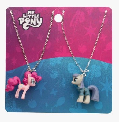 My Little Pony Friendship Is Magic Pinkie Pie & Maud Pie BF Necklace Set
