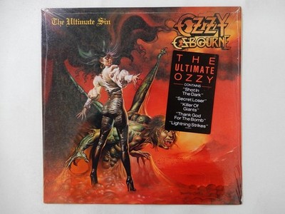 Ozzy Osbourne The Ultimate Sin CBS Associated Records 40026-S1 US