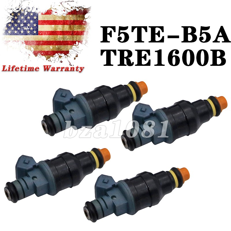 4X Fuel Injector for 1985-04 BMW CHEVY FORD LOTUS PONTIAC AUDI PB2-1600 TRE1600B