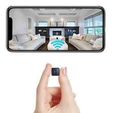 Mini Camera Home Wireless Security Cam Indoor HD Camera Small Smart WiFi Hous...