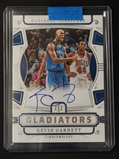 Kevin Garnett 2024-25 Panini National Treasures Gladiators Auto 17/25 [3hk