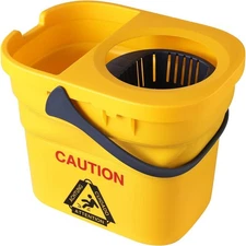Yocada Commercial Mop Bucket with Wringer Portable Collapsible Plastic Mop Bu...