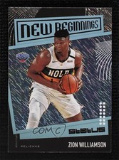 2019-20 Panini Status Tmall New Beginnings Blue Zion Williamson #30 uk2