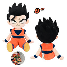 Dragon Ball Z Gohan 9" Muñeco de Peluche Juguete de Peluche Auténtico Toei Animación Oficial