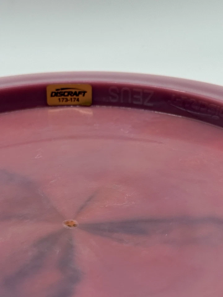 Discraft SWIRLY Esp Zeus Double Stamp Paul McBeth 173g 174g Disc Golf Misprint - Image 3 of 3