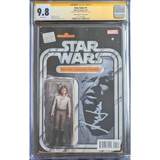 Han Solo #1 Action Figure Variant__CGC 9.8 SS__Signed by Harrison Ford