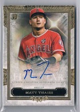 Matt Thaiss 2020 Topps Five Star On Card Auto #FSA-MW