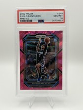 2022-23 Panini Prizm PSA 10 Pink Ice Prizm Paolo Banchero Rookie #249 