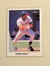 1990 Leaf SAMMY SOSA Rookie RC #220