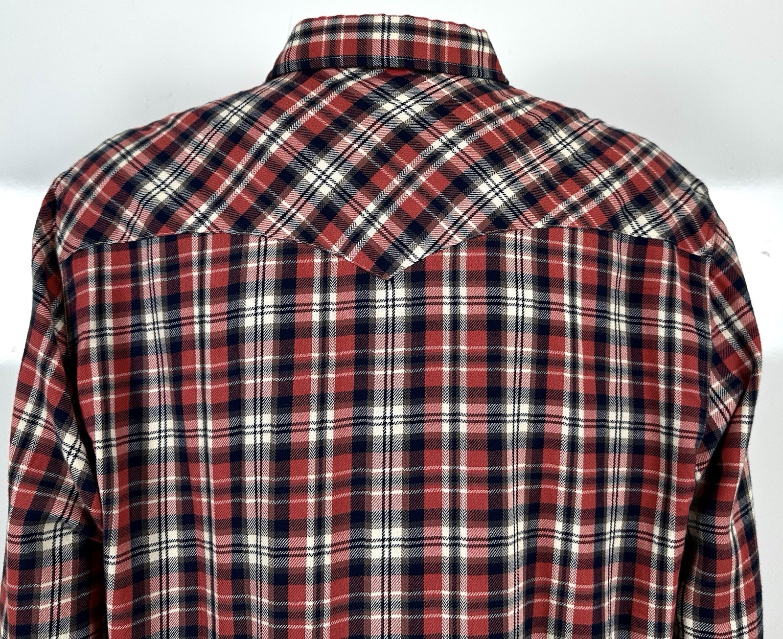 Faherty Button Down Flannel Western Shirt Men’s S… - image 16