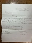 1864-Civil War Document - 29th MASS. Vols - Criminal Action against UNION Sutler
