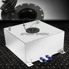 15 Gallon57 Liter Polished Aluminum Racing Drift Fuel Cell Tanklevel Sender