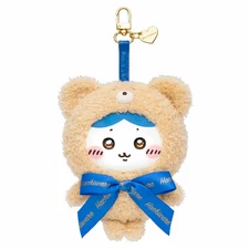 Chiikawa Plush Keychain Kiramekko Teddy Bear Hachiware Japan NEW