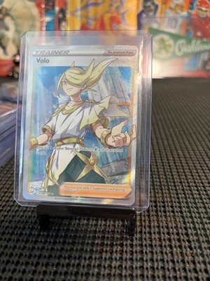 Pokemon Volo 196/196 Lost Origin Sword & Shield FULL ART TRAINER