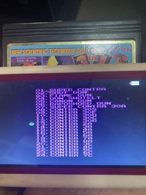 Famicom NES Game 1996 SC060 3in1 Bartman, Street Fighter, Super Contra