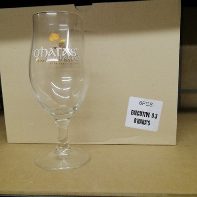 o´hara´s  Oharas O´haras 5x Glas 0,3 l Gastro Irish Craft Beer Pokal (nur 5 St.)