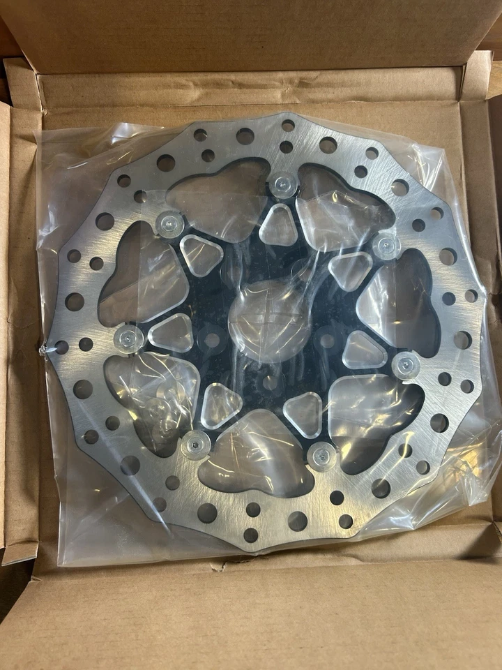 Arlen Ness - 33-10101-202 - 11,8 pulgadas Rotor de freno delantero flotante de dos piezas,... Foto 2 de 2