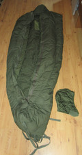 US Military Extreme Cold Weather Poly/Down Mummy Sleeping Bag w/ Hood NEW