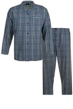 Espionage Mens Big Size Yarn Dyed Check Pyjama Set 119 