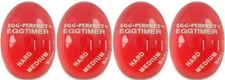 Norpro Egg Perfect Color Changing Egg Timer  (4-Pack)