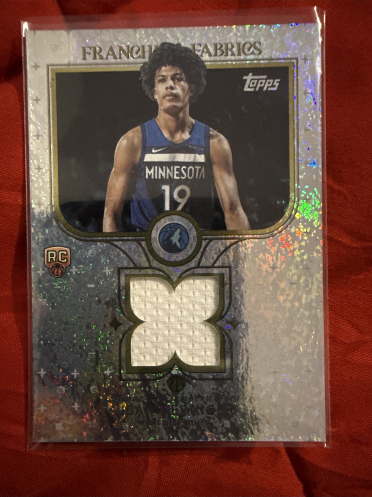 2025-26 Topps - Franchise Fabrics Joan Beringer #FF-JB Holofoil (MEM, RC)