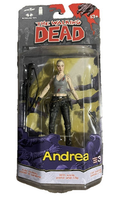 The Walking Dead ANDREA - Comic Book Series 3 - McFarlane Skybound BRAND NEW