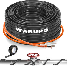 3FT 120V Heat Tape for Water Pipes 5W/Ft -40 F Deicing Cable Freeze Protect