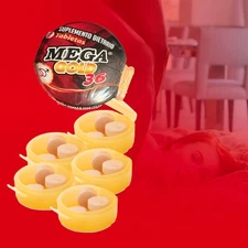 Mega Gold 36 - Harder Wood  Rock & Bull Like Powers Supplement Men 15 Tablets