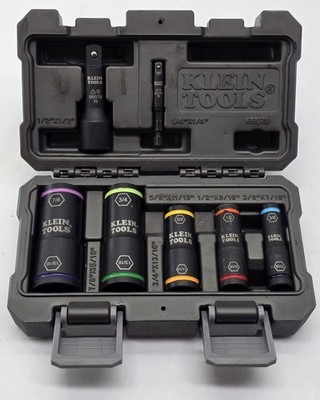 Klein Tools 66070 Flip Impact Socket Set 7Pc