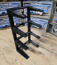 4 Tier Black 1:24 Nascar Diecast Display Stand PLA