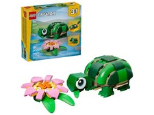 Lego Creator Tartaruga con fiore di ninfea 3in 1  31377