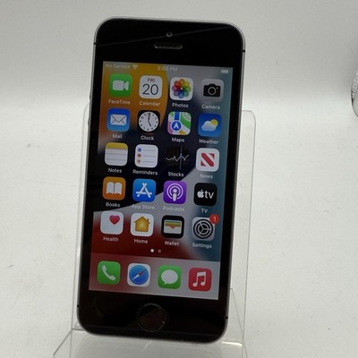 Apple iPhone SE A1662 32GB Unlocked Great Condition 83% Batt. (S6:16)