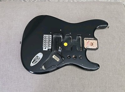 2006 Fender Mim Standard Stratocaster Body Black Strat