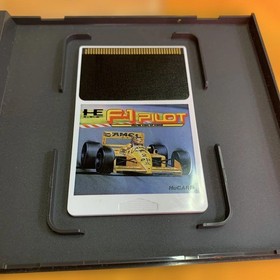 F-1 Pilot PC Engine Used Tested Japanese ver with Case