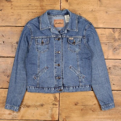 Levis Jeansjacke S Damen 00er blau Levi Strauss Signature Trucker Western