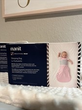 Nanit Breathing Wear Sleeping Bag. Size 3-6 Months - Blush