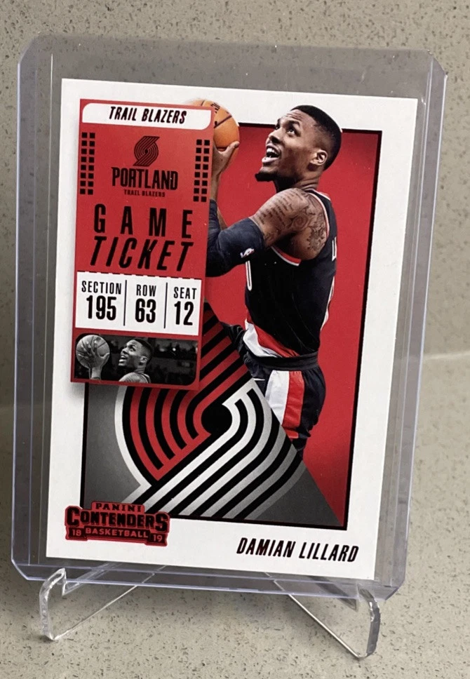 Damian Lillard trading card