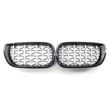 2 GRILLE DE CALANDRE CHROME POUR BMW E46 BERLINE TOURING PHASE 2 10/2001 A 2005