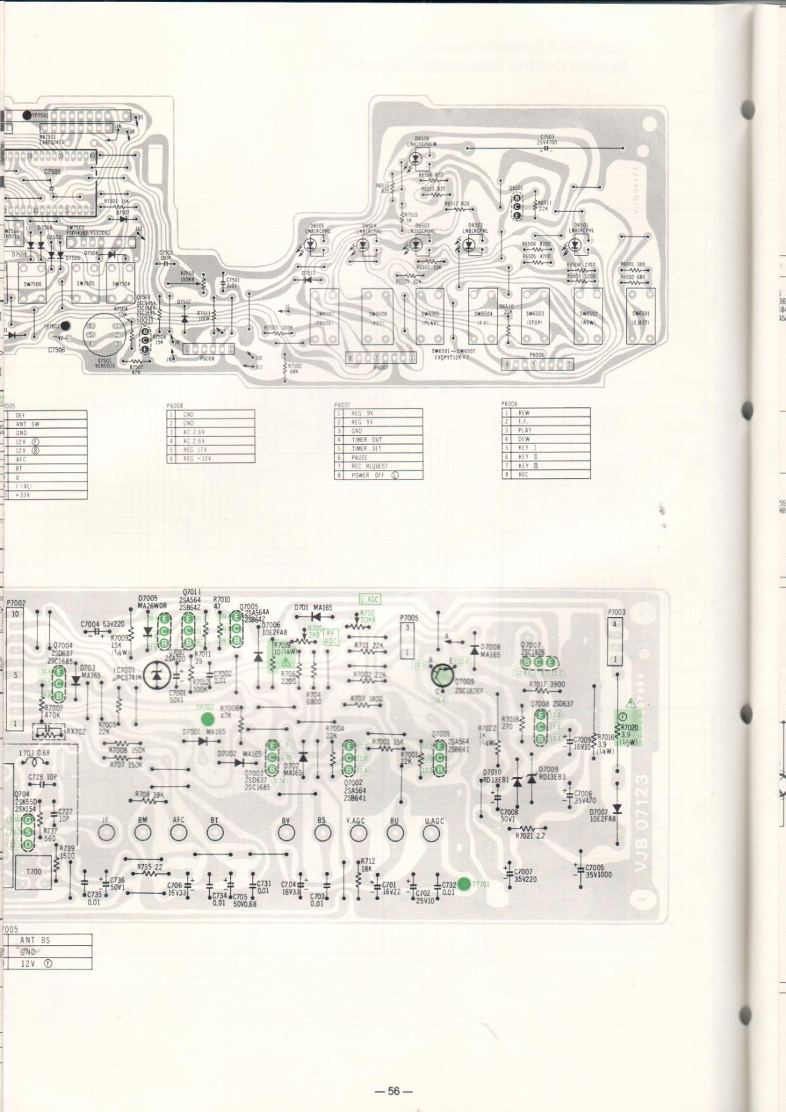 Carte Mère Pour Magnétoscope Blaupunkt Rtv-211 - Pour Pièces Ou Réparation