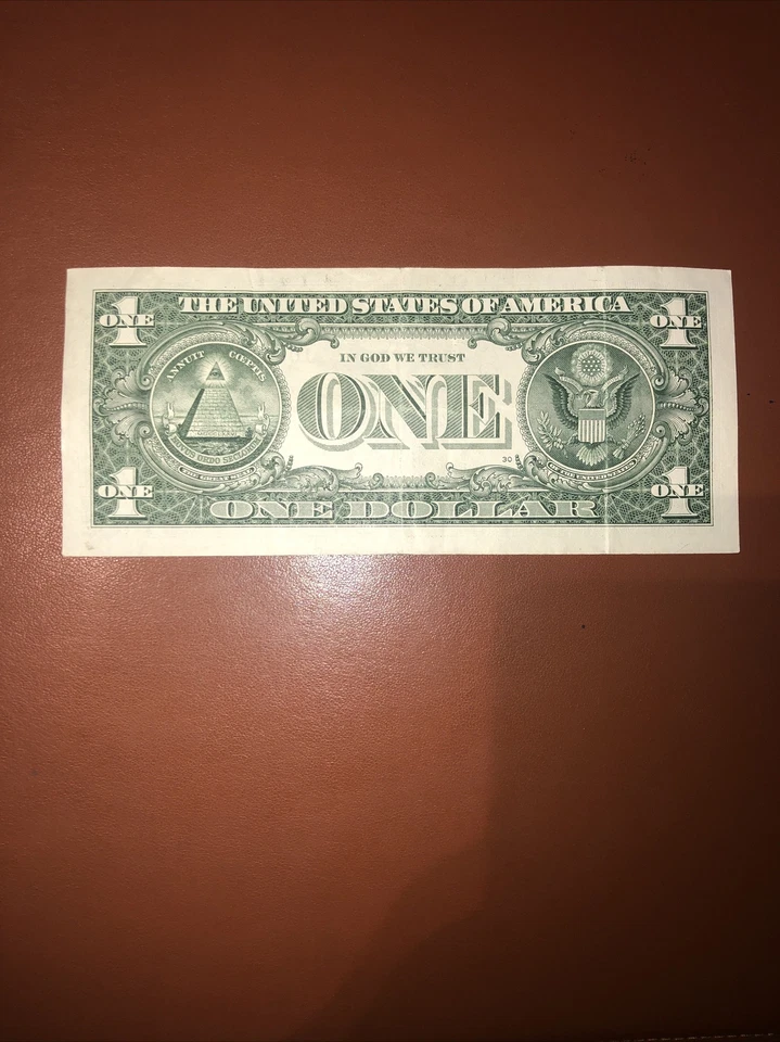 WOW 2017 SCARCE STAR NOTE $1 DOLLAR BILL (Kansas City " J “) Low Serial Number! - Image 2 of 2