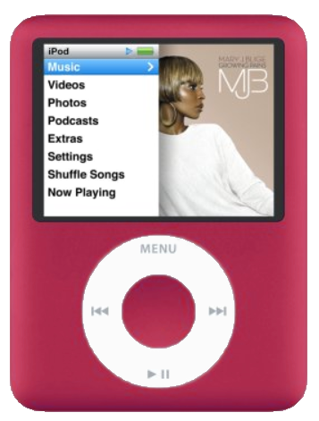 Apple iPod Nano 3rd Generation 4GB or 8GB (Choose Your GB Size and